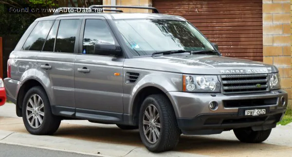 Land Rover Range Rover Sport Range Rover Sport I 4.2 V8 Supercharged (390 лс) AWD Automatic 2005 - 2009 — фото 2