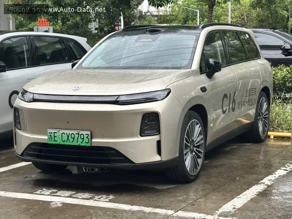 Leapmotor C16 C16 (facelift 2026) 1.5L 38.9 kWh (272 лс) Extended Range 5 Seat 2026 - Максимальная скорость 180 км/ч112 mph0-100 км/ч8.3 сек0-60 mph: 7.9 секРасход топлива6.29 л/100 км37 US mpg | 45 UK mpg | 16 км/л — фото 2