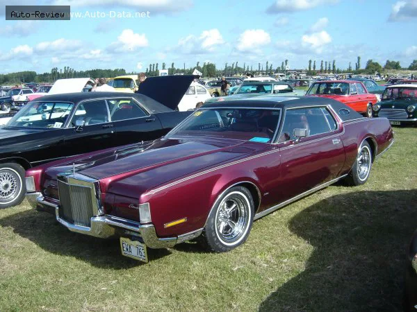 Lincoln Continental Mark Continental Mark IV 7.5 V8 (212 лс) SelectShift 1971 - 1972 — фото 2