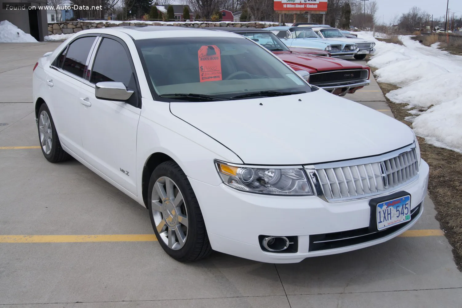 Lincoln MKZ MKZ I 3.5 V6 24V (263 лс) AWD Automatic 2006 - 2009