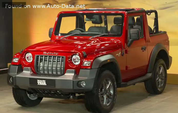 Mahindra Thar Thar II 2.2 mHawk CRDe (132 лс) 4WD Automatic 4-Seater 2020 -