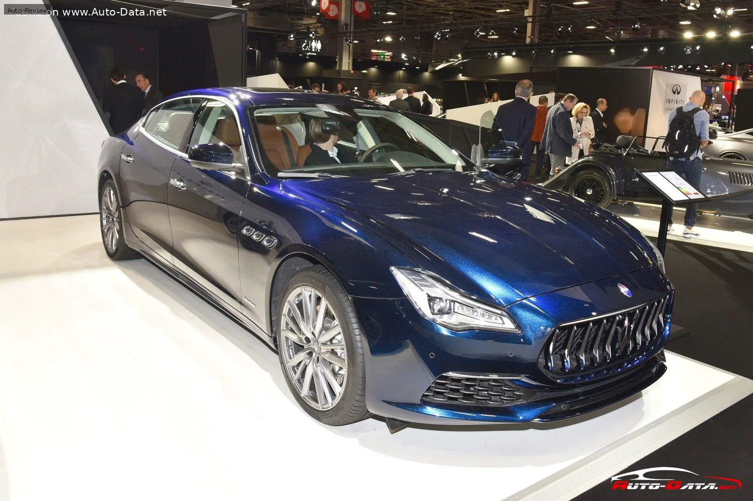 Maserati Quattroporte Quattroporte VI (M156, facelift 2016) 3.0 V6 (275 лс) Automatic 2016 -