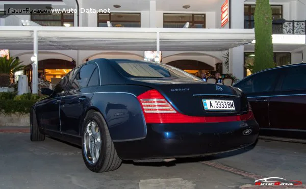Maybach 57 57 (W240) 5.5 V12 (550 лс) Automatic 2002 - 2013 — фото 2