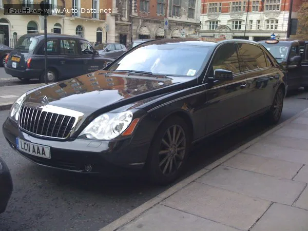 Maybach 57 57 Zeppelin (W240) 6.0 V12 (640 лс) Automatic 2009 - 2009 — фото 2
