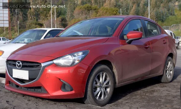 Mazda 2 2 III Sedan (DL) 1.5 SkyActiv-G (107 лс) Automatic 2014 - 2019 — фото 2