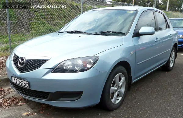 Mazda 3 3 I Hatchback (BK, facelift 2006) 1.6i (105 лс) Automatic 2006 - 2009 — фото 2