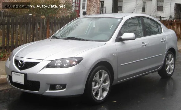 Mazda 3 3 I Sedan (BK, facelift 2006) 2.0 CD (143 лс) 2007 - 2009 — фото 4