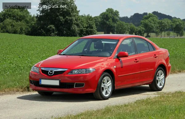 Mazda 6 6 I Sedan (Typ GG/GY/GG1 facelift 2005) 2.0 (147 лс) 2005 - 2008 — фото 2