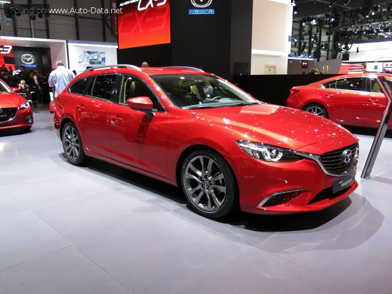 Mazda 6 6 III Sport Combi (GJ, facelift 2015) 2.0 SKYACTIV-G (145 лс) 2015 - 2017 — фото 2