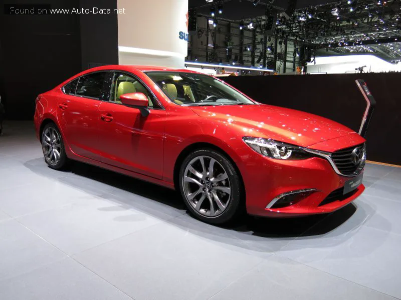 Mazda 6 6 III Sedan (GJ, facelift 2015) 2.2 SKYACTIV-D (175 лс) i-ELOOP Automatic 2015 - 2017