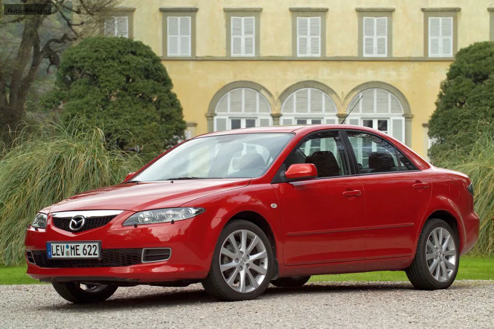 Mazda 6 6 I Sedan (Typ GG/GY/GG1 facelift 2005) 3.0 V6 (212 лс) Automatic 2006 - 2008 — фото 3