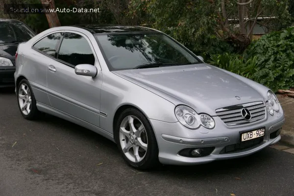 Mercedes-Benz C-Класс C-class Sport Coupe (CL203, facelift 2004) C 180 Kompressor (143 лс) 2004 - 2008 — фото 2