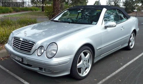 Mercedes-Benz CLK CLK (A208, facelift 1999) AMG CLK 55 V8 (347 лс) 5G-TRONIC 1999 - 2002 — фото 2