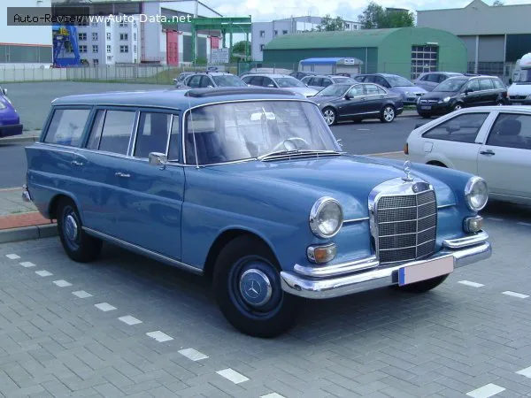 Mercedes-Benz Fintail Fintail Universal (W110) 200 (95 лс) Automatic 1966 - 1968 — фото 2