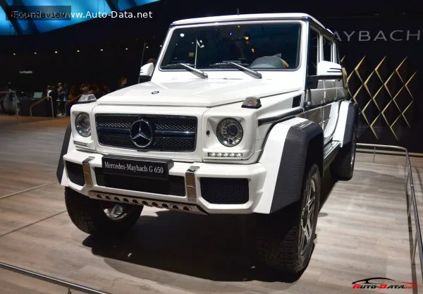 Mercedes-Benz G-Класс Maybach G-Класс G 650 Landaulet V12 (630 лс) 4MATIC 7G-TRONIC 2017 - 2017 — фото 4