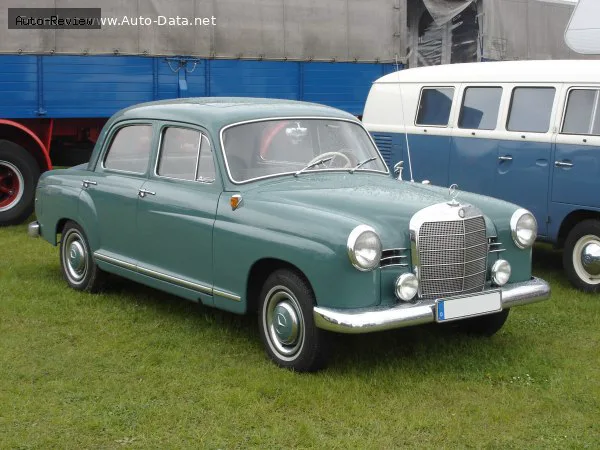 Mercedes-Benz Ponton W120 Sedan (facelift 1959) 180 Db (43 лс) 1959 - 1961 — фото 2