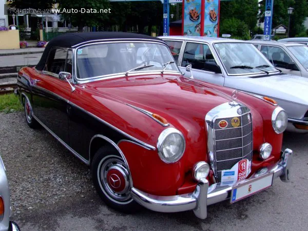 Mercedes-Benz Ponton W128 Cabriolet 220 SE (120 лс) 1959 - 1960 — фото 2