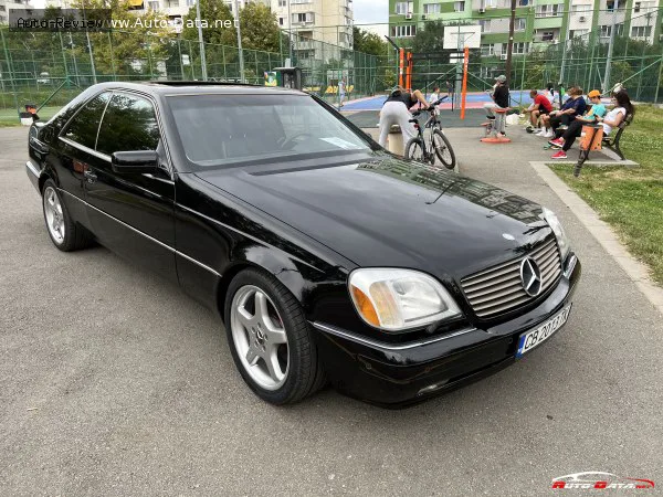 Mercedes-Benz S-Класс S-Класс Coupe (C140) 600 SEC V12 (394 лс) 4G-TRONIC 1992 - 1993 — фото 2