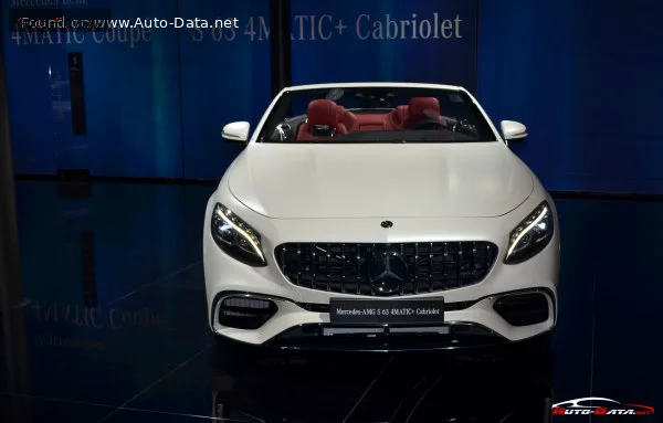 Mercedes-Benz S-Класс S-Класс Кабриолеты (A217, facelift 2017) AMG S 63 (612 лс) 4MATIC+ MCT 2017 - 2020 — фото 3