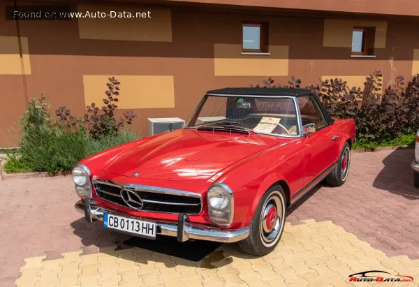 Mercedes-Benz SL SL Coupe (W113) 250 SL (150 лс) Manual 4-speed 1966 - 1968 — фото 4