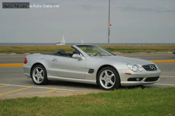 Mercedes-Benz SL SL (R230) AMG SL 55 V8 (476 лс) Automatic 2001 - 2006 — фото 4