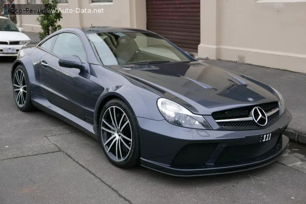 Mercedes-Benz SL SL Coupe (R230, facelift 2008) AMG SL 65 Black Series V12 (670 лс) SPEEDSHIFT 2008 - 2009 — фото 4