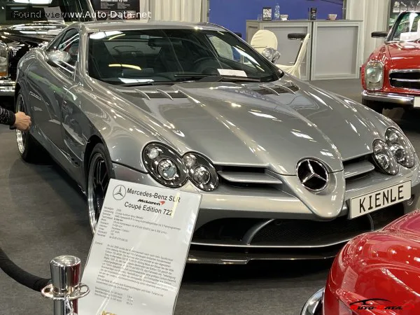 Mercedes-Benz SLR McLaren SLR McLaren (C199) Coupe 722 Edition 5.5 V8 Kompressor (650 лс) AMG SPEEDSHIFT R 2006 - 2008 — фото 2