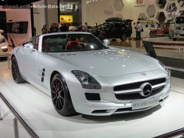 Mercedes-Benz SLS AMG SLS AMG Roadster (R197) 6.2 V8 (571 лс) AMG SPEEDSHIFT DCT 2011 - 2013 — фото 4