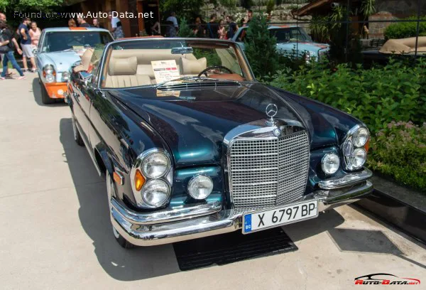 Mercedes-Benz W111 W111 Cabriolet 280 SE (160 лс) Automatic 1969 - 1971 — фото 2