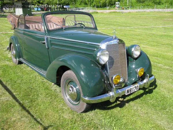 Mercedes-Benz W136 W136 Cabriolet B 170 S (52 лс) 1949 - 1951 — фото 2
