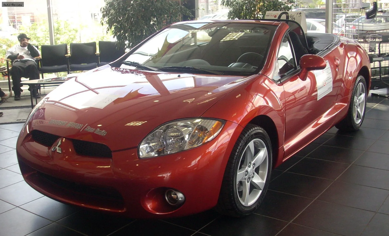 Mitsubishi Eclipse Eclipse Spyder IV (4G) GT 3.8L V6 MIVEC (265 лс) 2006 - 2009 — фото 3