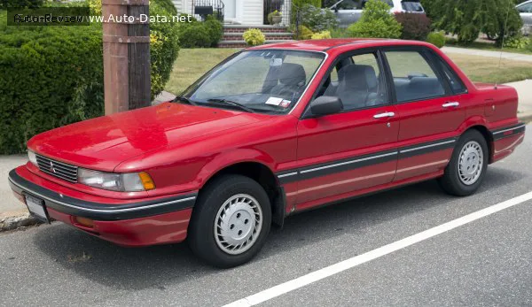 Mitsubishi Galant Galant VI 1.8 (E32A) (90 лс) 1988 - 1992 — фото 2