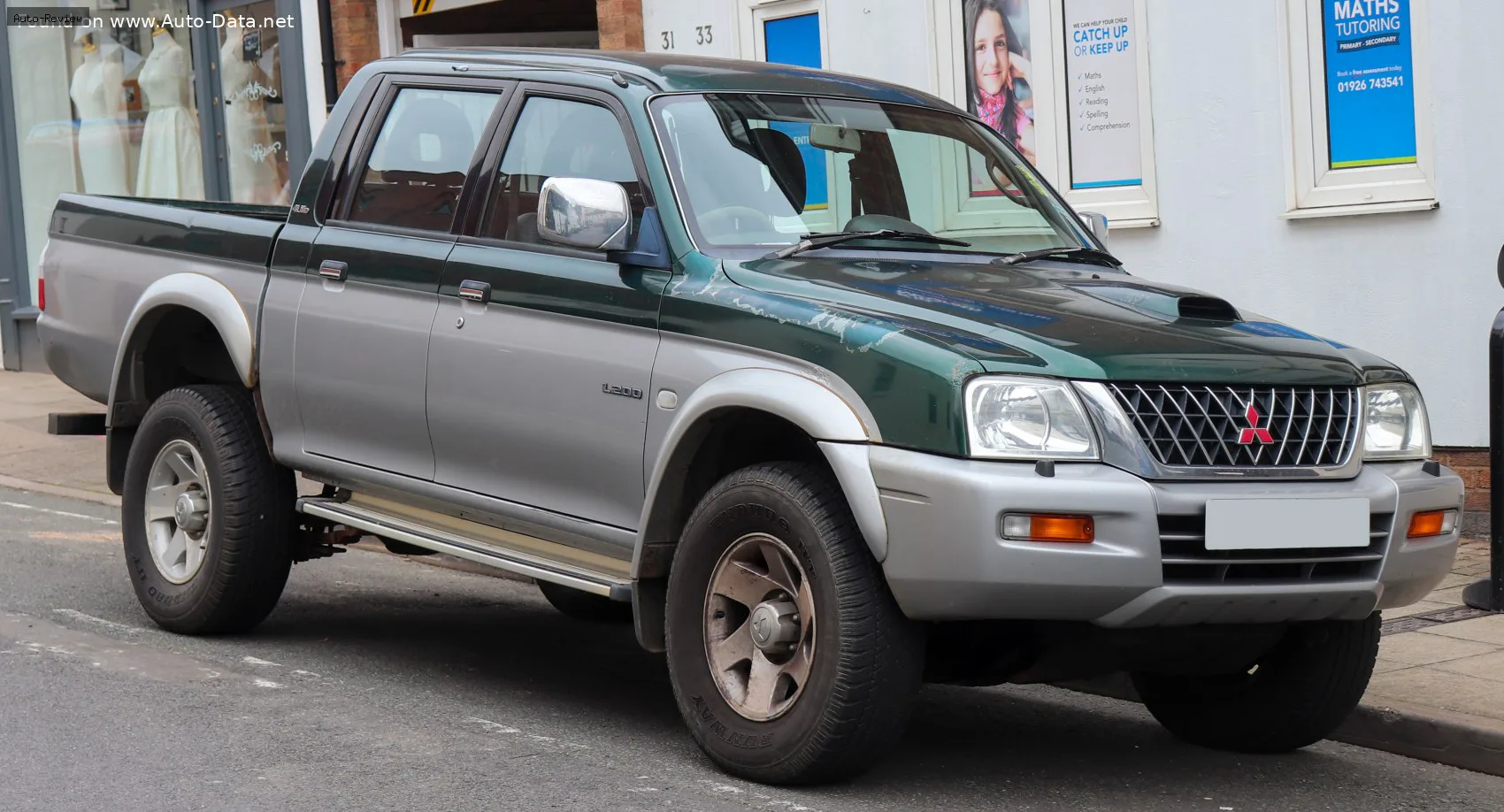 Mitsubishi L200 L200 III Double Cab 2.5 TD (100 лс) 4WD Automatic 1996 - 2006