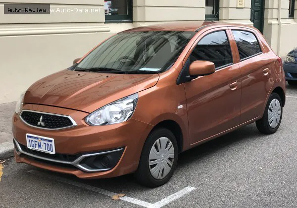 Mitsubishi Mirage Mirage VI Hatchback (facelift 2017) 1.2 MIVEC (78 лс) 2017 - 2019 — фото 2