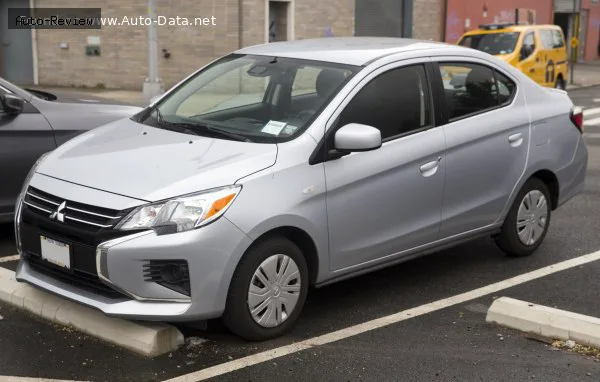 Mitsubishi Mirage Mirage G4 (A10, facelift 2019) 1.2 MIVEC (78 лс) CVT 2019 - — фото 2