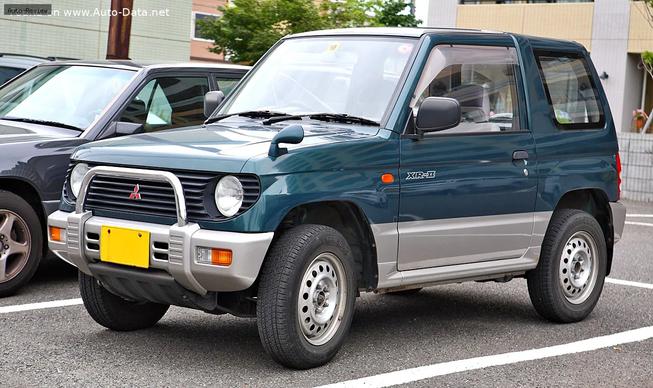 Mitsubishi Pajero Pajero Mini 0.7 16V (52 лс) 1994 - 1998