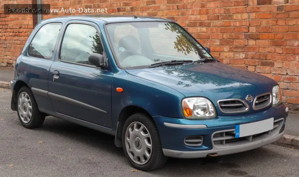 Nissan Micra Micra (K11) 1.3i 16V (75 лс) CVT 1992 - 2000 — фото 4