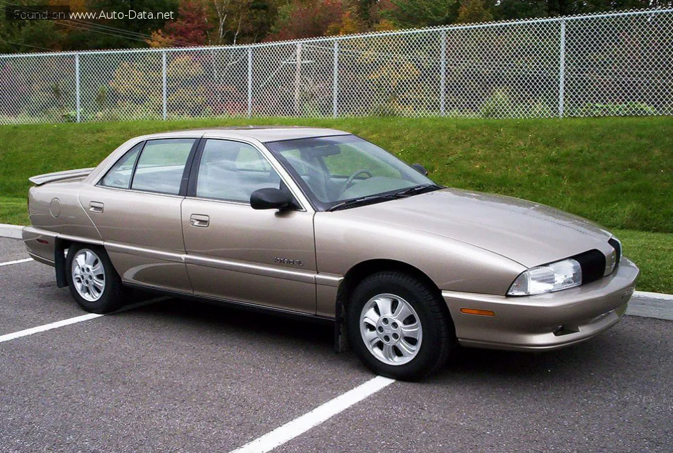 Oldsmobile Achieva Achieva Coupe 2.3 i (117 лс) 1991 - 1993