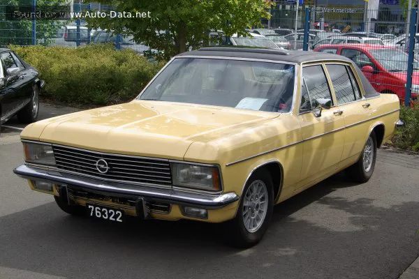 Opel Admiral Admiral B 2.8 E (160 лс) Automatic 1975 - 1978 — фото 4