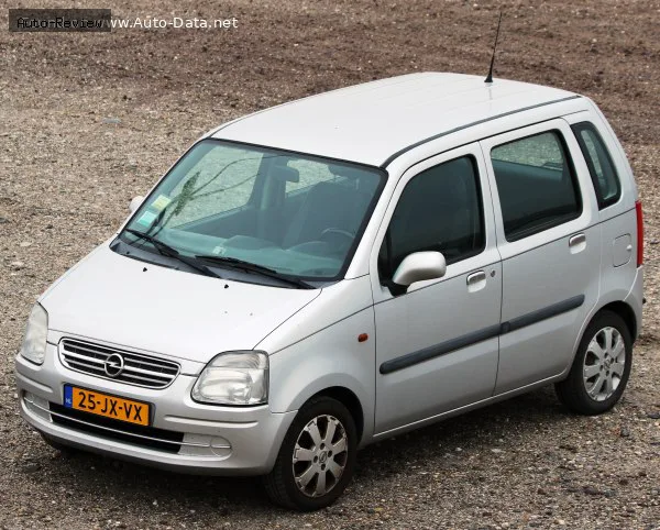 Opel Agila Agila I 1.0 12V (58 лс) 2000 - 2004 — фото 2