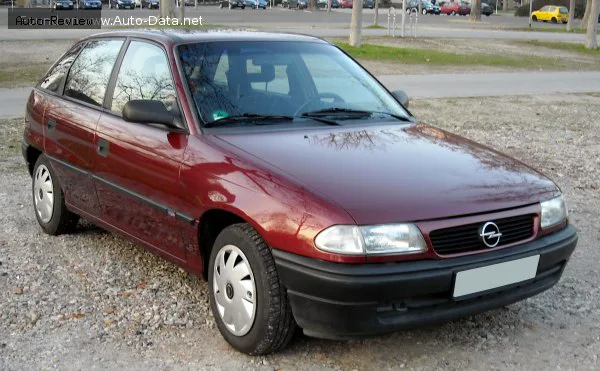 Opel Astra Astra F (facelift 1994) 1.6i (71 лс) Automatic 1994 - 1995 — фото 2