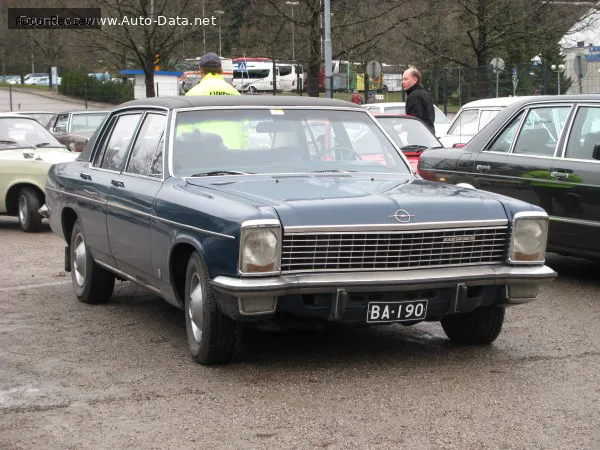 Opel Diplomat Diplomat B 2.8 E (165 лс) 1969 - 1975 — фото 2