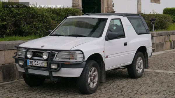 Opel Frontera Frontera A Sport 2.0i (115 лс) 4x4 1992 - 1995 — фото 2