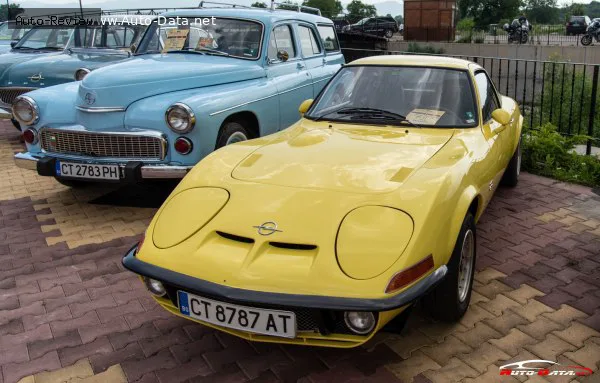 Opel GT GT I 1.1 SR (67 лс) 1968 - 1970 — фото 2