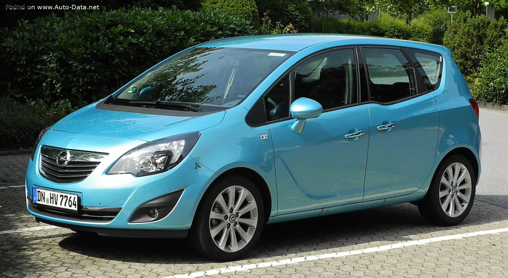 Opel Meriva Meriva B 1.7 CDTI (100 лс) Automatic 2010 - 2011