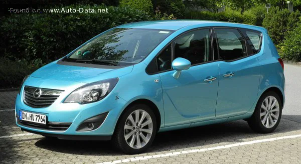 Opel Meriva Meriva B 1.7 CDTI (130 лс) 2010 - 2013 — фото 2
