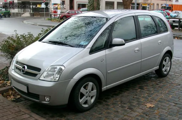 Opel Meriva Meriva A 1.8i 16V (125 лс) Automatic 2003 - 2005 — фото 2