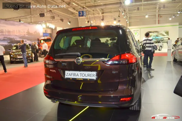 Opel Zafira Zafira Tourer C 1.6 CDTI Ecotec (136 лс) start/stop 2013 - 2016 — фото 2
