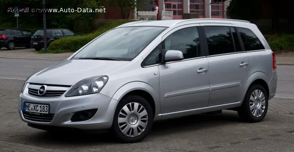 Opel Zafira Zafira B (facelift 2008) 1.9 CDTI (150 лс) Automatic 2008 - 2010 — фото 2