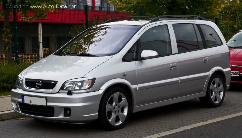 Opel Zafira Zafira A (facelift 2003) 2.0 DTI 16V (101 лс) 2003 - 2005